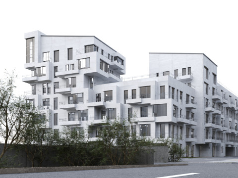 Area - Copenhagen Denmark Model 3D