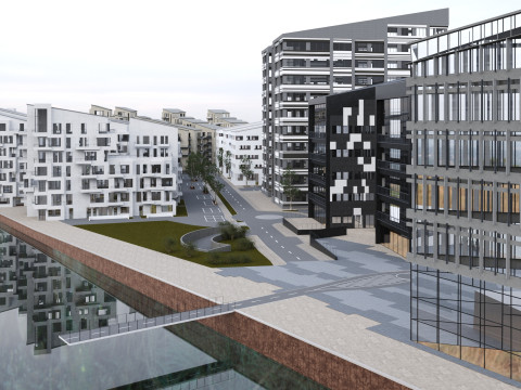 Area - Copenhagen Denmark Model 3D
