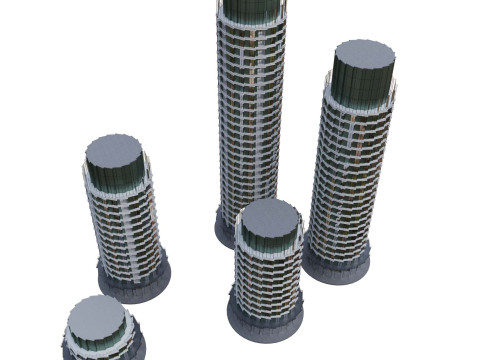 Building Denmark Model 3D