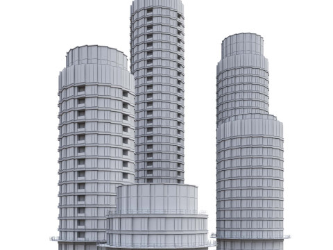 Building Denmark Model 3D