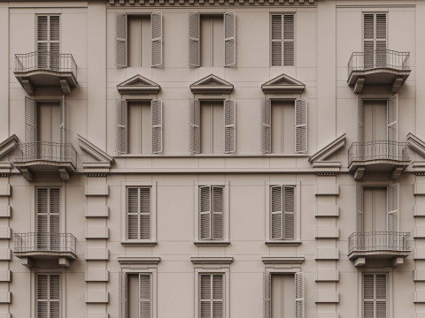 Italy Building 01 Modèle 3D