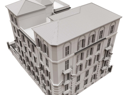 Italy Building 01 Modèle 3D
