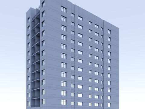 3D United Arab Emirates Building Block Model 3D