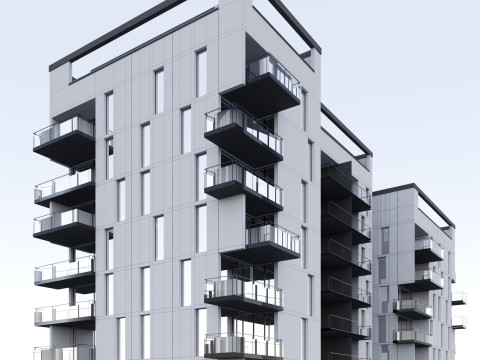 Building Denmark 3D 模型