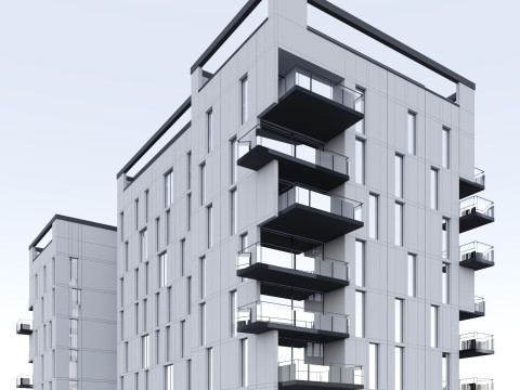 Building Denmark 3D 模型