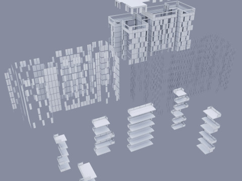 Building Denmark 3D 模型