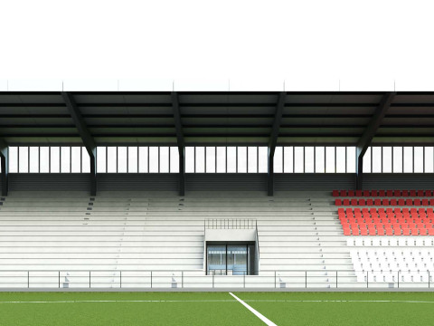 Football stadium Denmark 3Dモデル