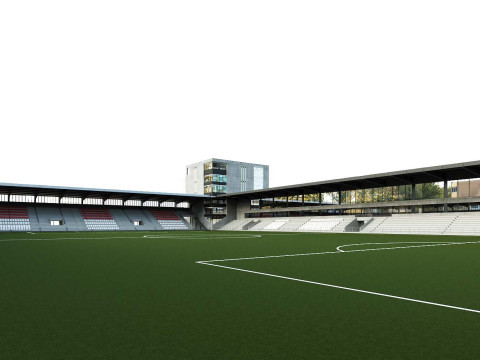 Football stadium Denmark 3Dモデル
