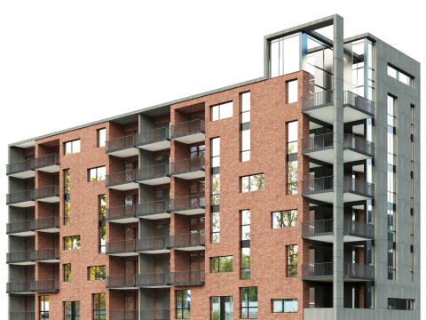 Building Denmark 04 3D Model