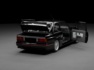 M3 E30 3D-Modell