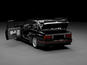 M3 E30 3D-Modell