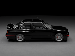 M3 E30 3D-Modell