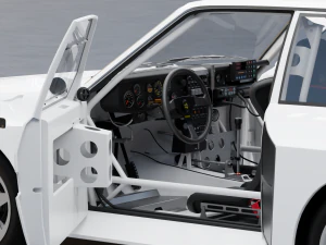 Audi Quattro S1 3D Model