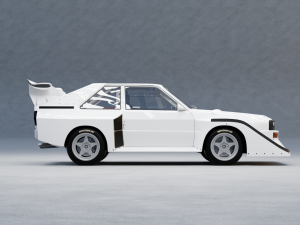 Audi Quattro S1 Modelo 3D