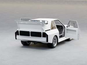 Audi Quattro S1 Modelo 3D
