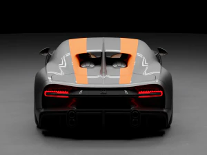 Chiron SuperSport 300 3D Model