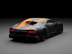 Chiron SuperSport 300 3D Model