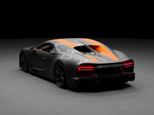 Chiron SuperSport 300 3D Model