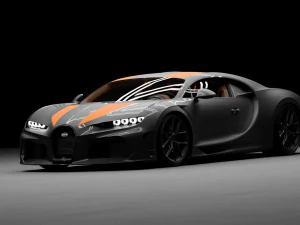Chiron SuperSport 300 3D Model