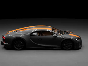 Chiron SuperSport 300 3D Model