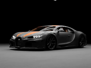 Chiron SuperSport 300 3D Model