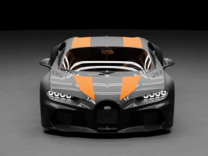 Chiron SuperSport 300 3D Model