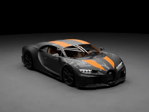 Chiron SuperSport 300 3D Model