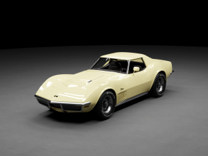 Chevrolet Corvette C3 3D Модель