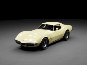 Chevrolet Corvette C3 3D Model