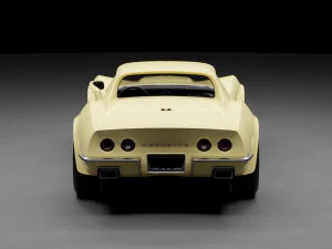 Chevrolet Corvette C3 3D Model