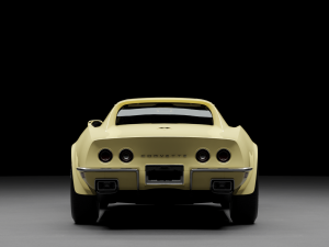 Chevrolet Corvette C3 Modèle 3D