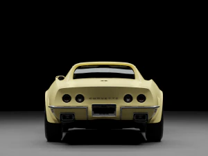 Chevrolet Corvette C3 3D Model