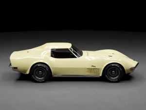 Chevrolet Corvette C3 3D Model