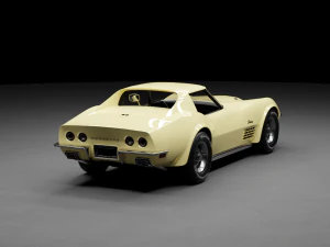 Chevrolet Corvette C3 3D Model