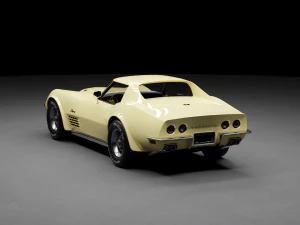 Chevrolet Corvette C3 3D Model
