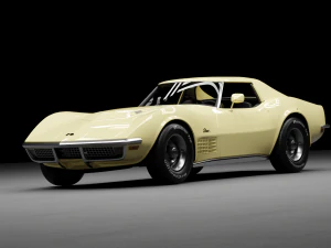 Chevrolet Corvette C3 3D Model