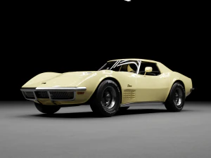 Chevrolet Corvette C3 3D Model