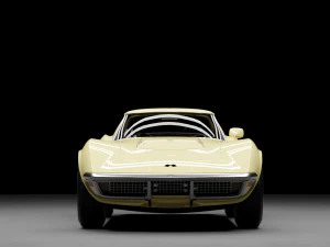Chevrolet Corvette C3 3D Model