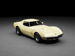 Chevrolet Corvette C3 3D Model