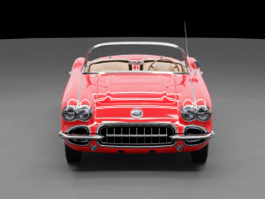 Chevrolet Corvette C1 3D Model
