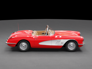 Chevrolet Corvette C1 3D Model