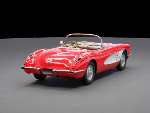 Chevrolet Corvette C1 3D Model