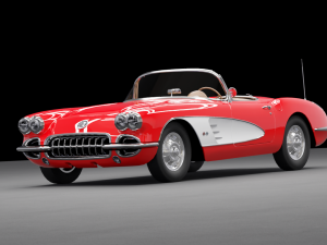 Chevrolet Corvette C1 3D Model