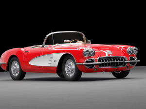 Chevrolet Corvette C1 3D Model