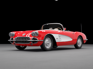 Chevrolet Corvette C1 3D Model