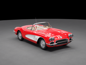 Chevrolet Corvette C1 3D Model