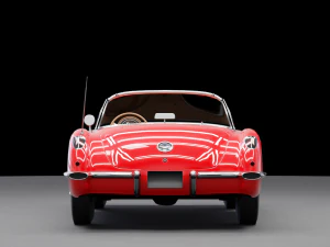 Chevrolet Corvette C1 3D Model