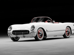 Chevrolet Corvette C1 1950s 3Dモデル