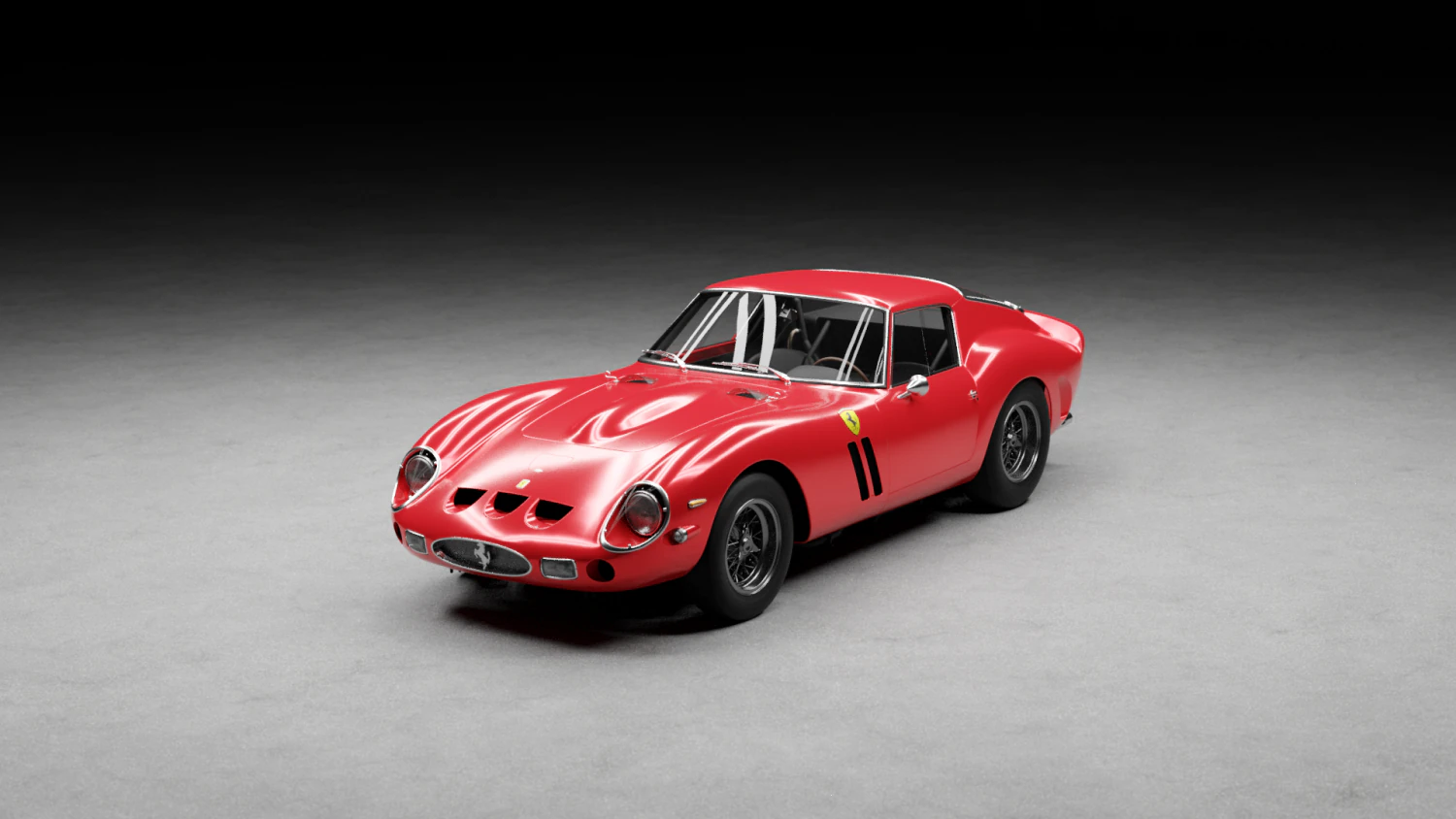 Ferrari 250 GTO 3D Model .c4d .max .obj .3ds .fbx .stl .blend