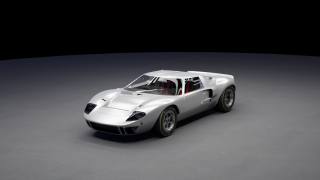 GT40 3D Model .c4d .max .obj .3ds .fbx .stl .blend 